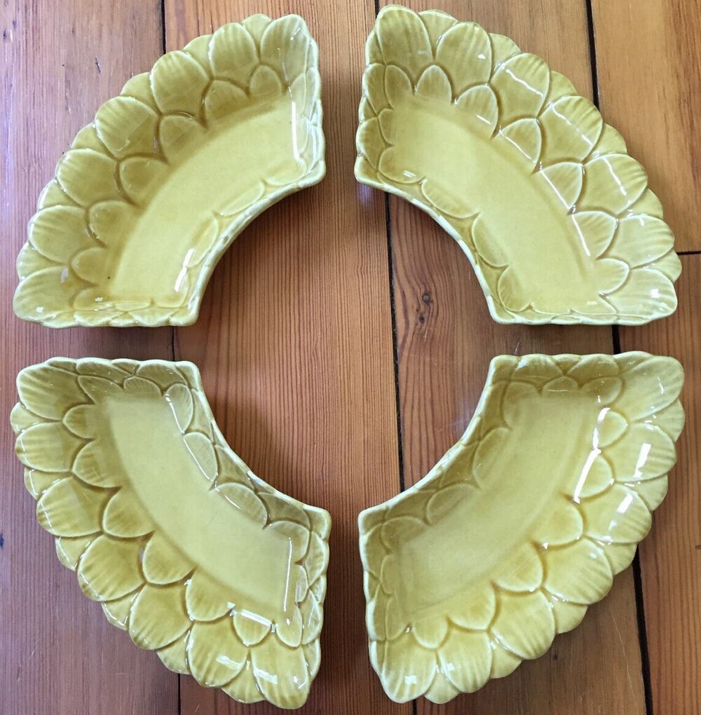 Vtg Mid Century Belmar California Artichoke Relish Chip Dip Veggie Set Dish 550